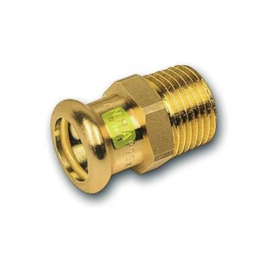 Obrázek přechod vnější 28x  1"  lisovací plyn.  11243G