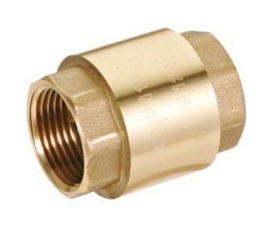 Obrázek Zpětná klapka DN 15 - 1/2" celomosazná