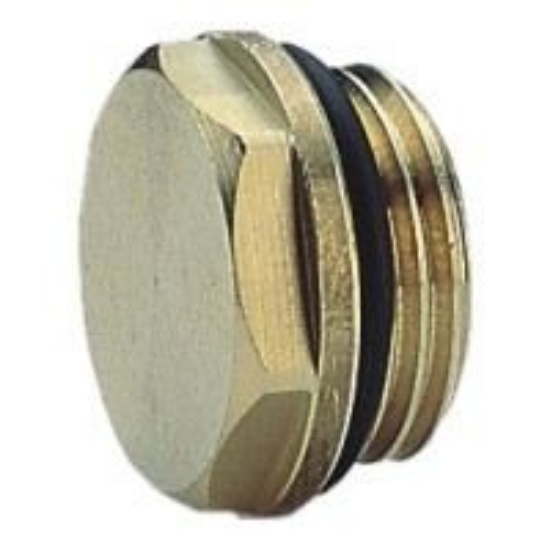 Obrázek záslepka 1/2" k radiátoru