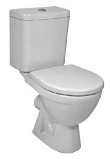 Obrázek JIKA-LYRA PLUS 2638.6-241 kombinační klozet VO bílý