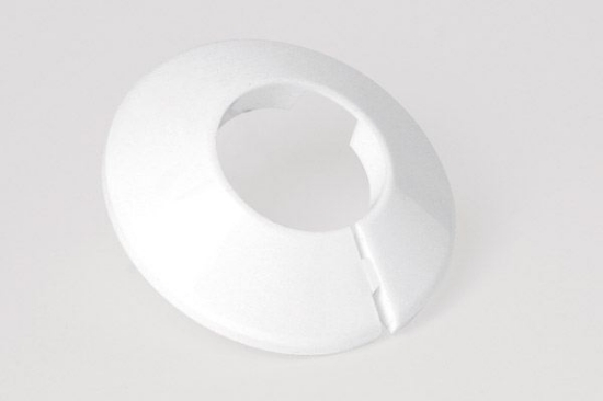Obrázek Krytka trubková 15 mm, bílá - dělená