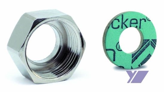 Obrázek EUROTIS matice TFA1238 M1/2"x3/8" vč.těsnění