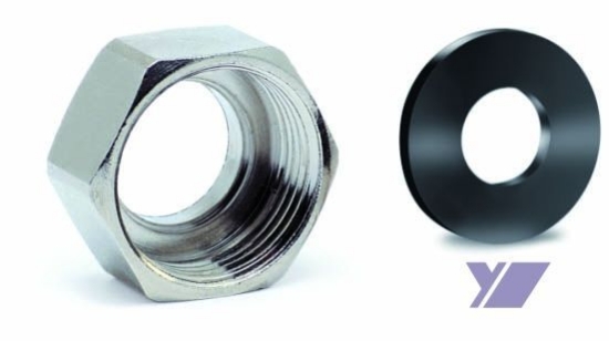 Obrázek EUROTIS matice TFG  1" x15mm (3/4") vč.těsnění