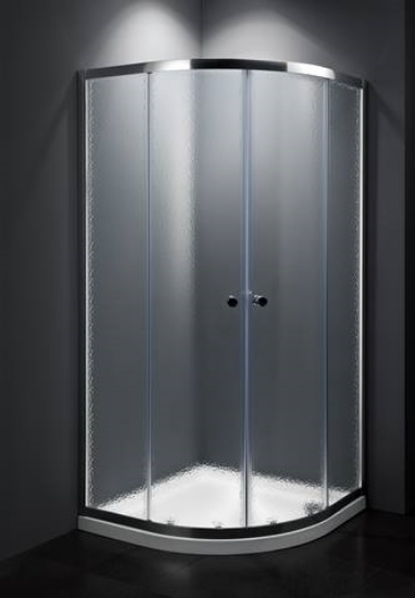 Obrázek MULTI sprchový kout čtvrtkuh 90cm, R55, chinchilla, chrom SIKOMUS90CRCH
